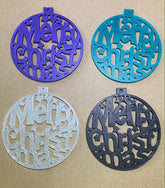 Christmas Tree Decoration - Merry Christmas